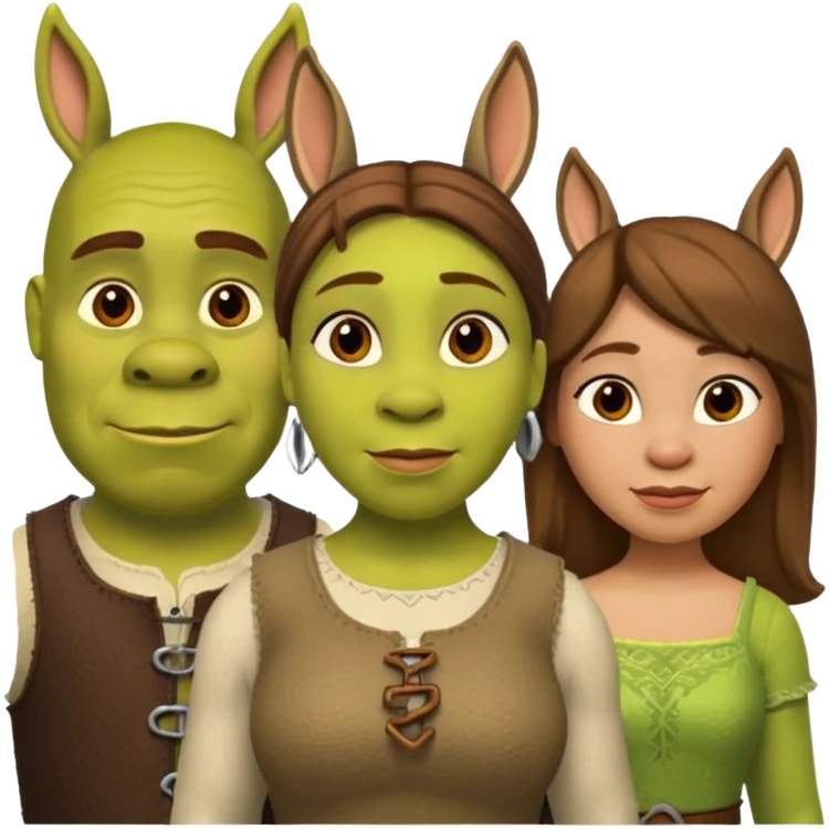 Shrek characters  emoji