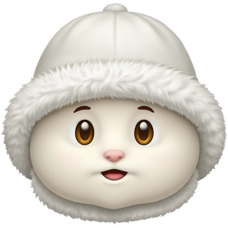 re dfluffy hat emoji