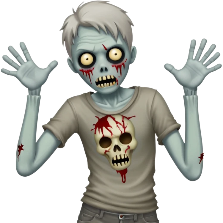 Dancing zombie emoji