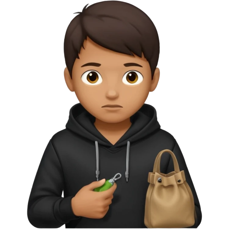 Thief boy emoji