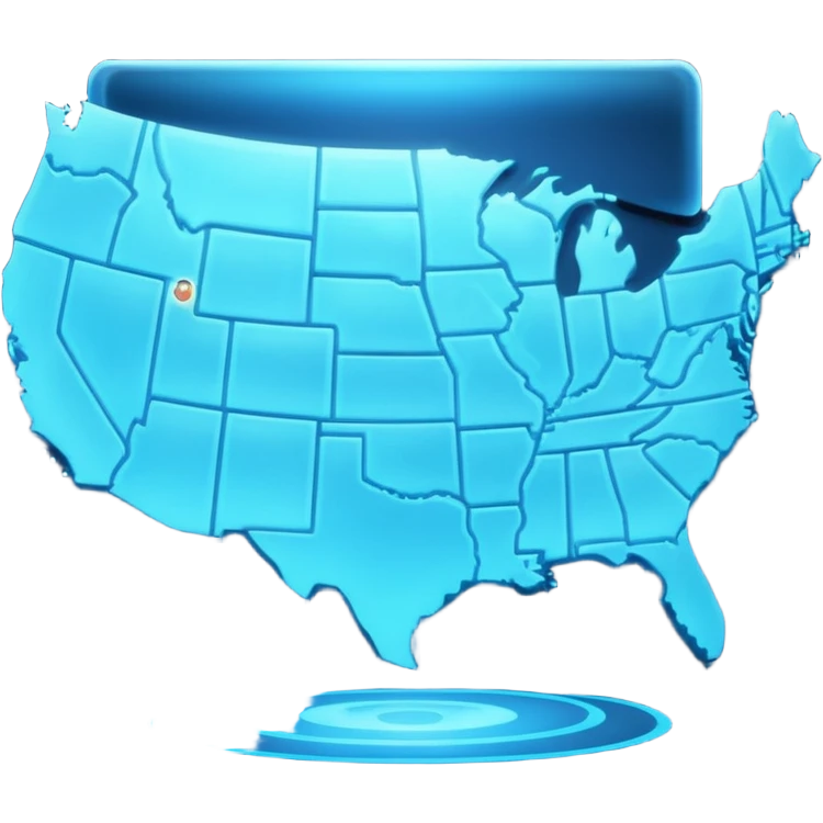 Hologram Map emoji