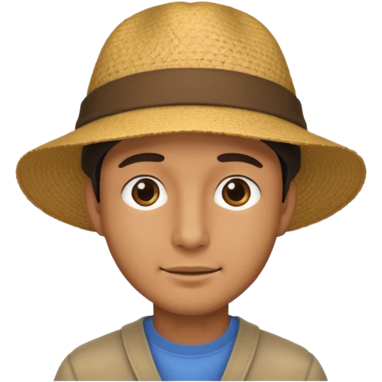 Мужчина в шляпе  emoji