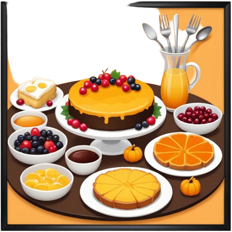 autumn brunch emoji