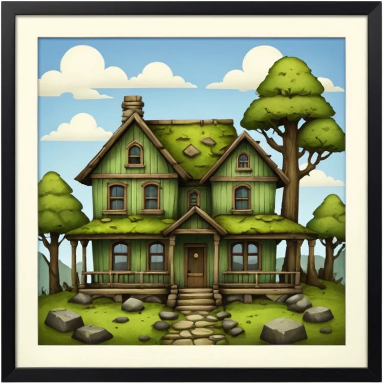 old mo houses emoji