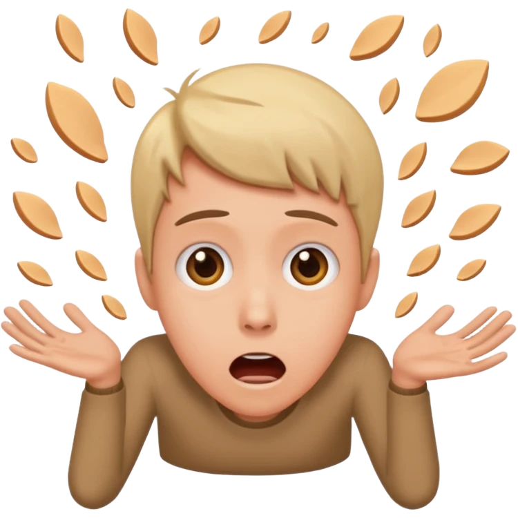 Fall over emoji
