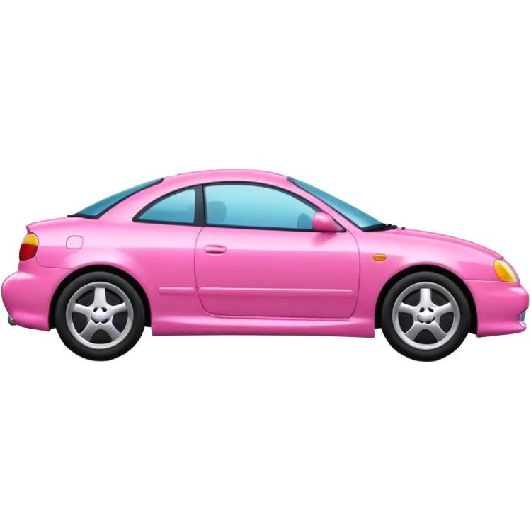 Pink car 2000s emoji