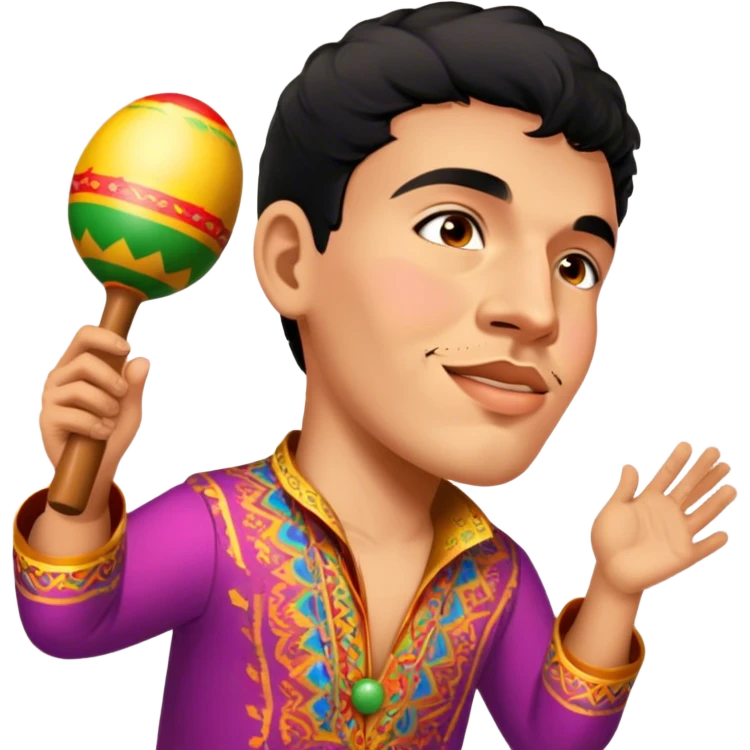 Maraca Player emoji