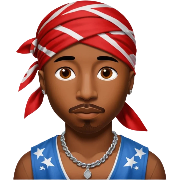 2Pac  emoji