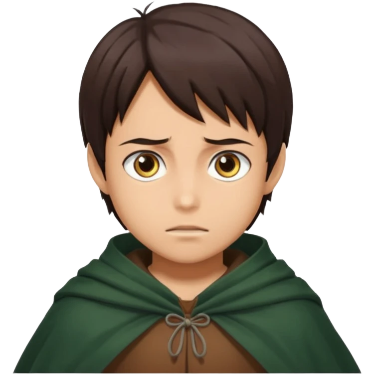 Eren avec une couche emoji