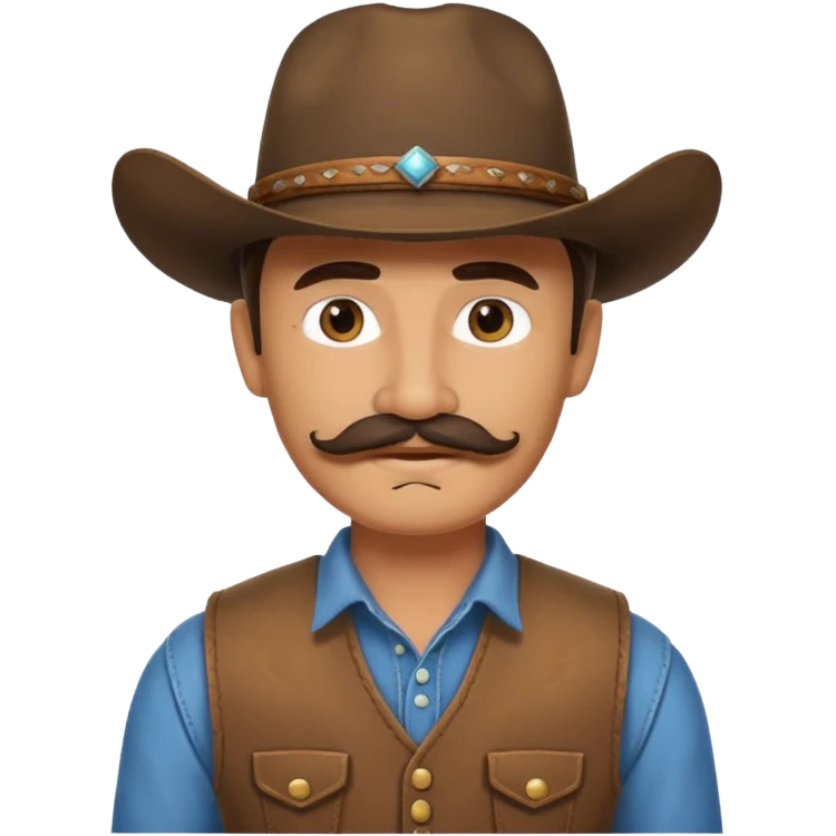 covboy man emoji