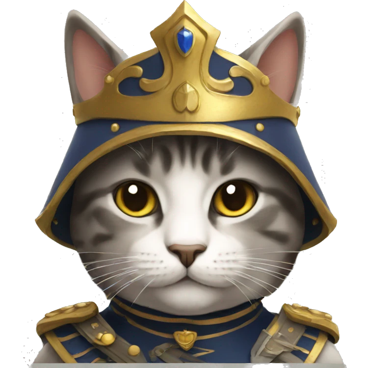 cat royal guard emoji