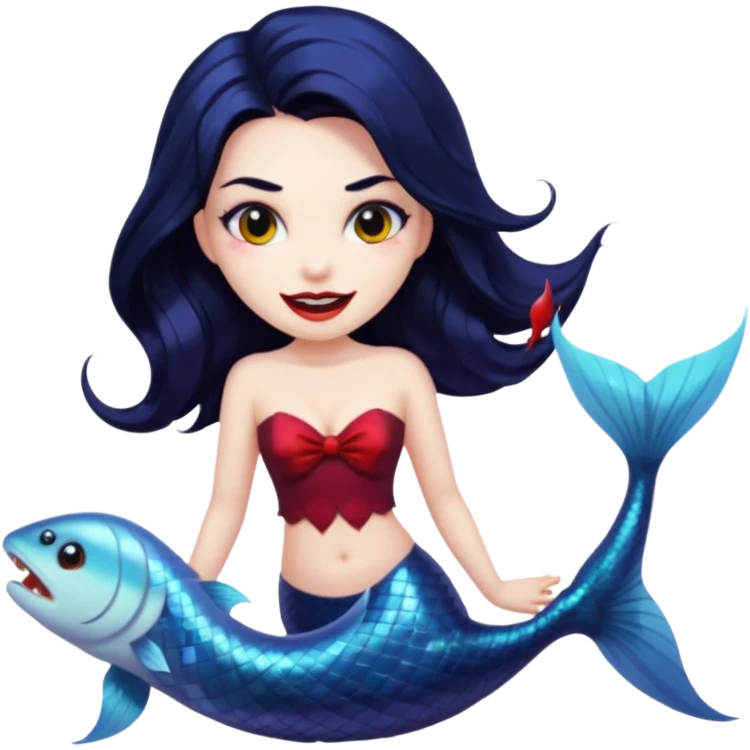 🖤🧛‍♀️🧜‍♀️ emoji