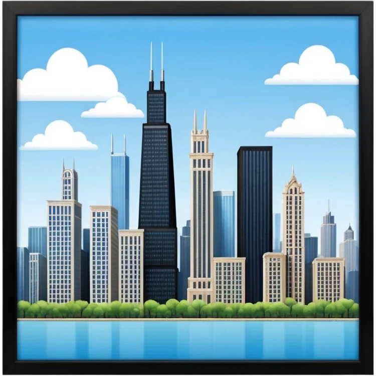 Chicago state emoji