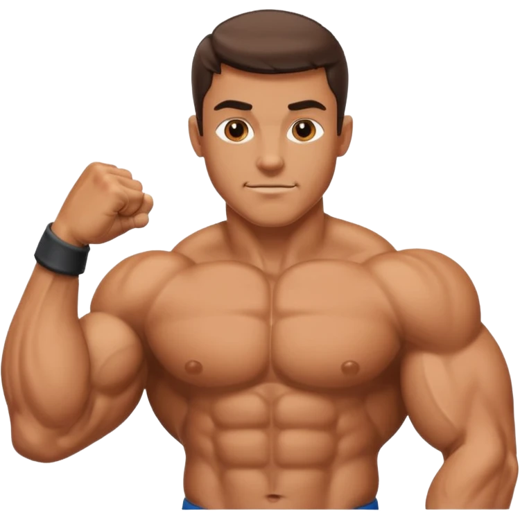 King Muscle growth emoji