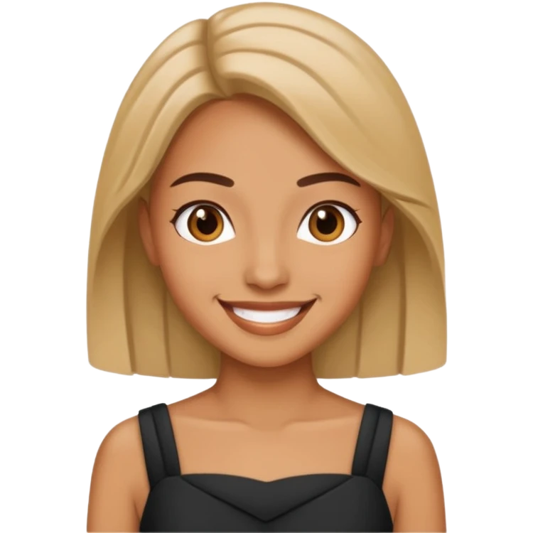 Modern dress emoji