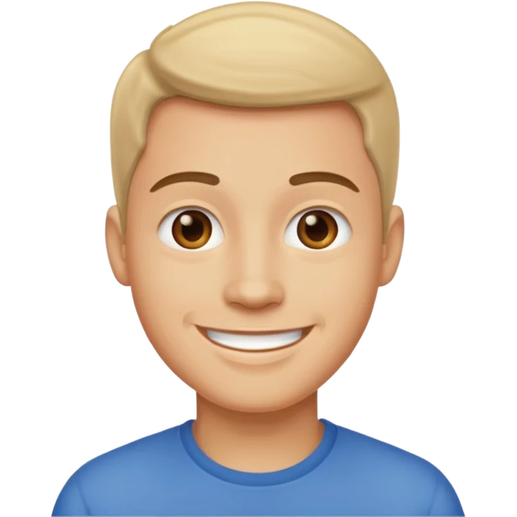 Guy asking emoji