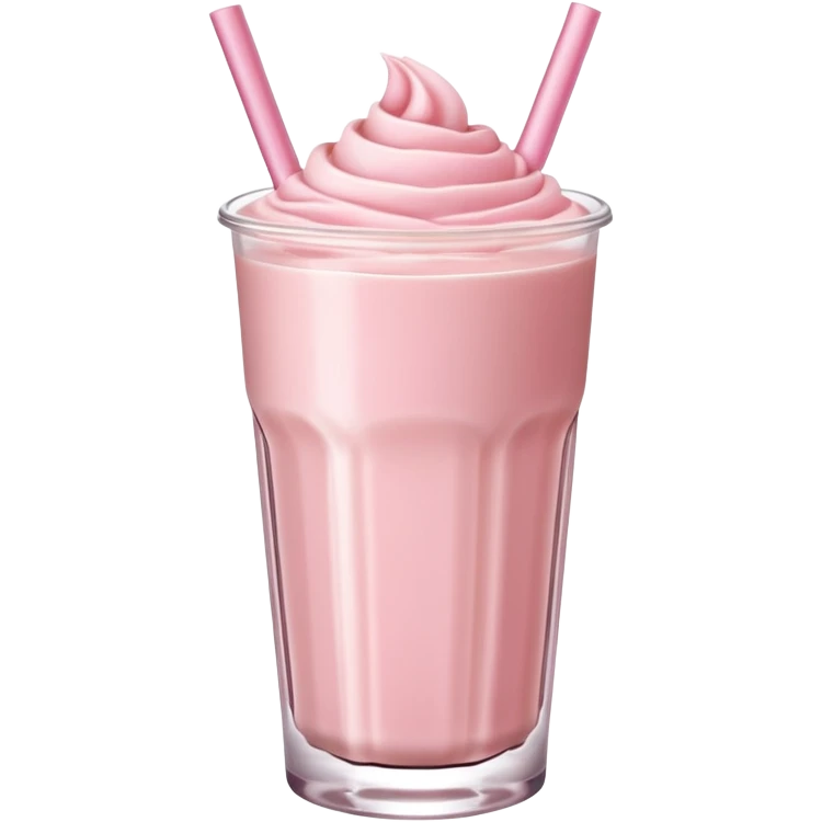 rose milk tea (no strraw, no face, just simple, no ice) emoji