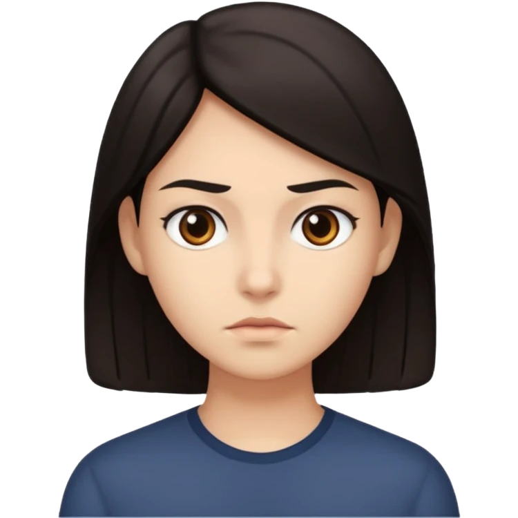 So very serious emoji