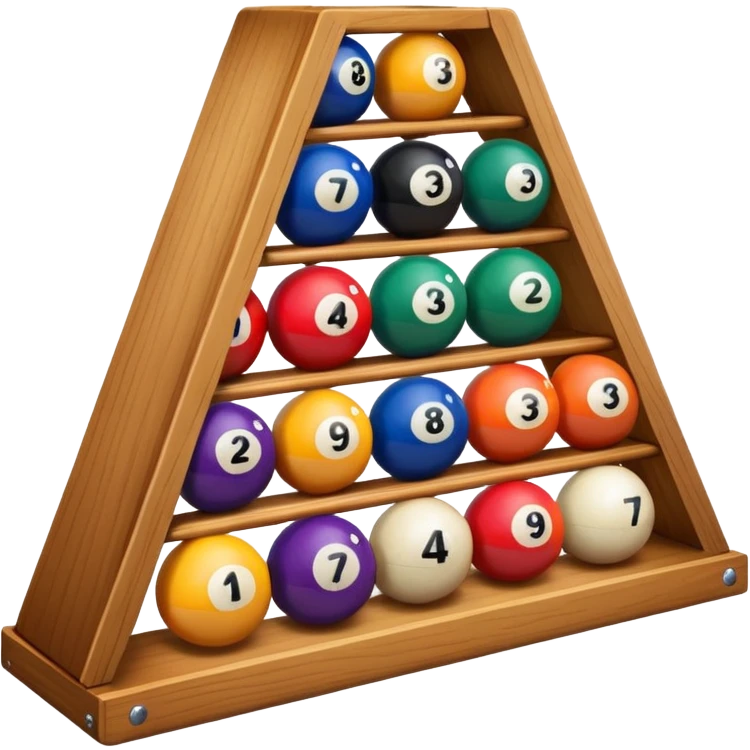 pool rack emoji