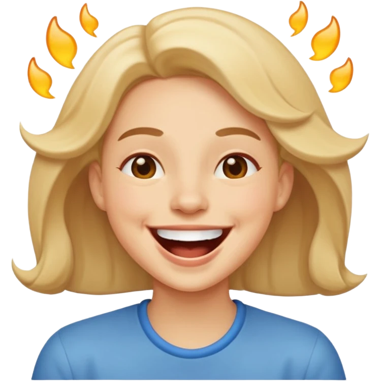 laugh emoji