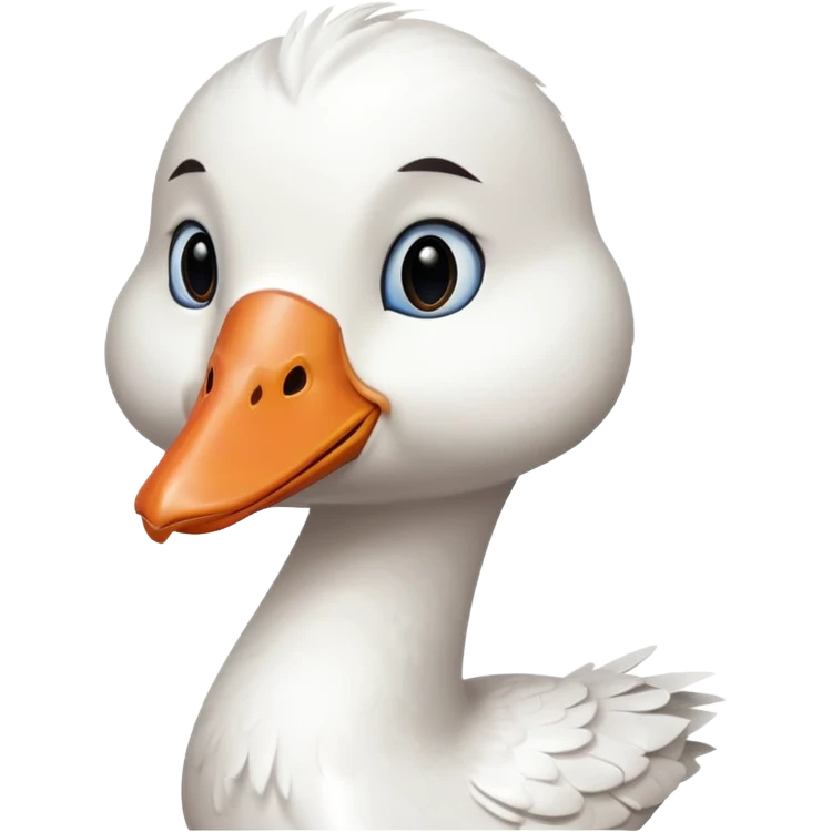 Beyaz kaz emoji