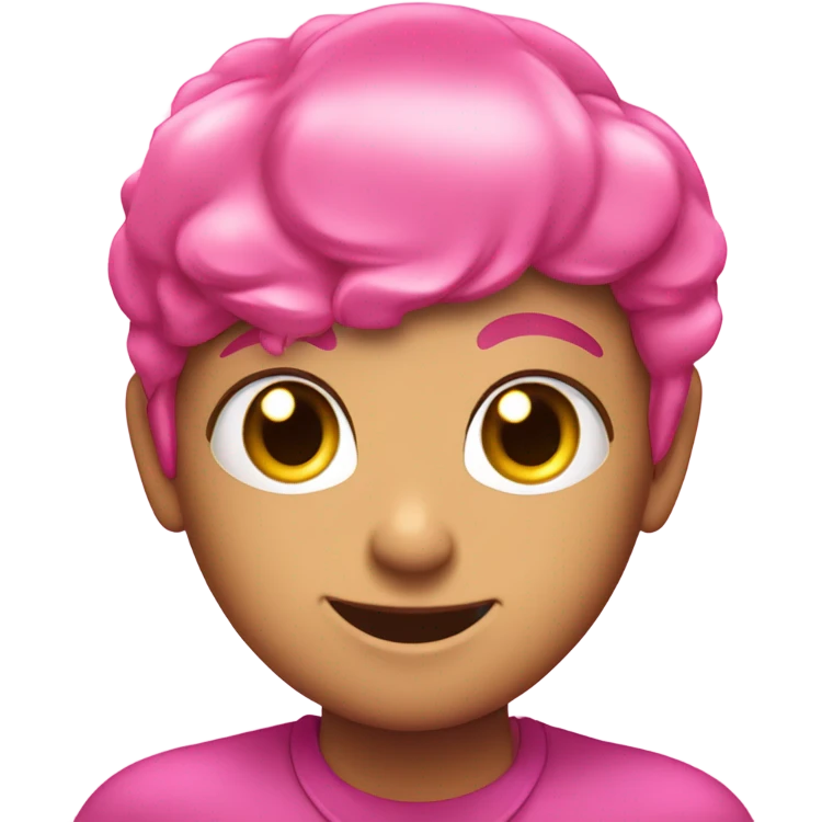 Pink sparkle emoji