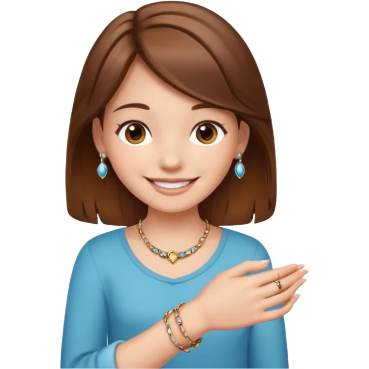 Charm Bracelet Girl emoji