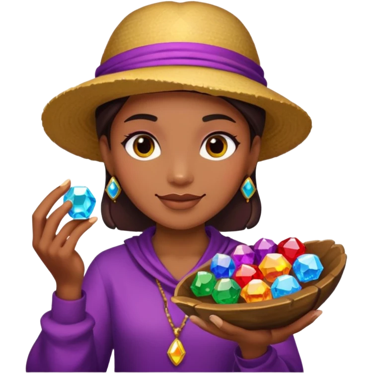 Gem seller emoji