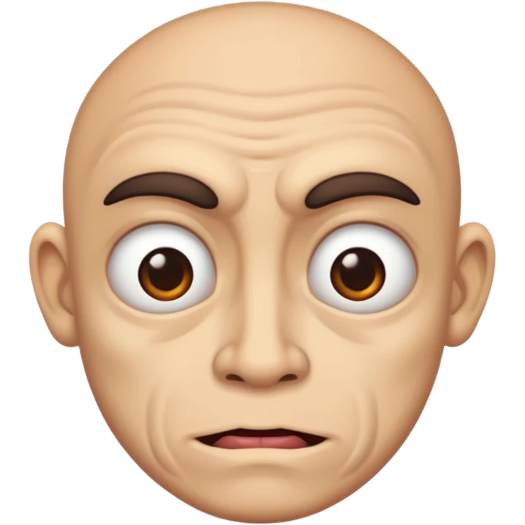 Ugly emoji