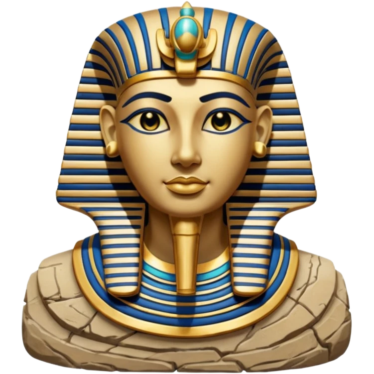 taştan yapılmıs Egyptian materyal emoji