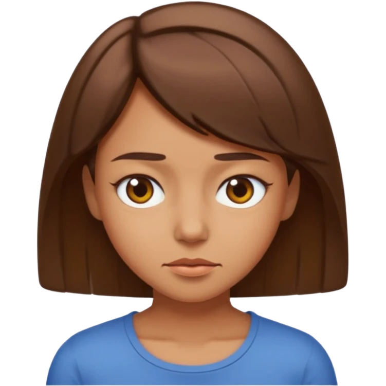 Squinting Eyes emoji medium tan girl emoji