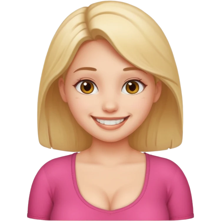 голадівчинка з дуже великими грудьми. Силіконові круглі груди emoji