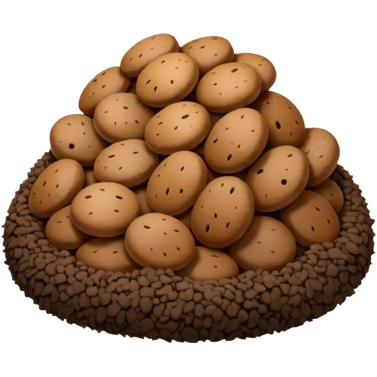 Rabbit shit emoji
