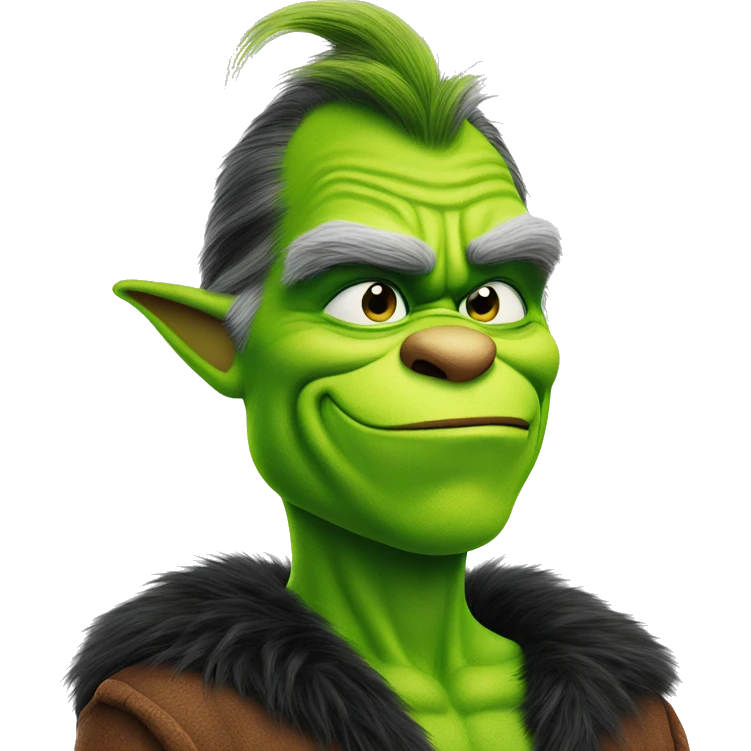henry cavill as grinch emoji