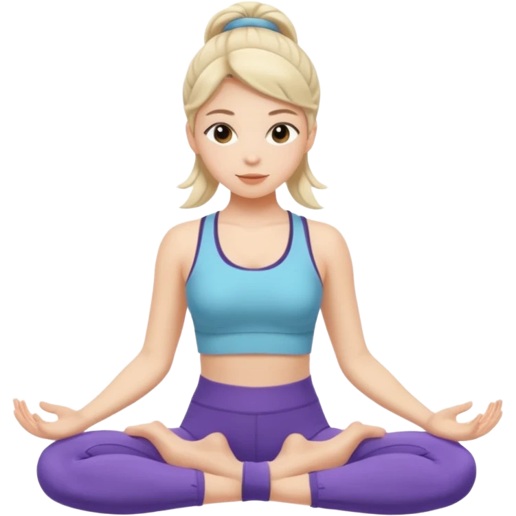 girl pilates emoji