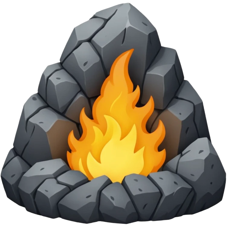 Lavastein emoji