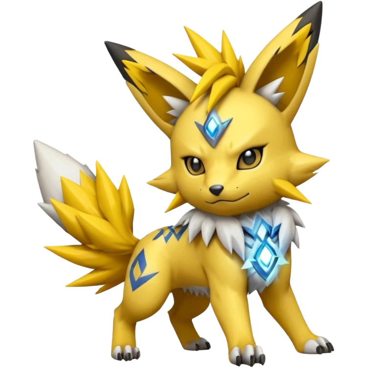 Zeraora-Joltik-Renamon-Jolteon-fusion emoji