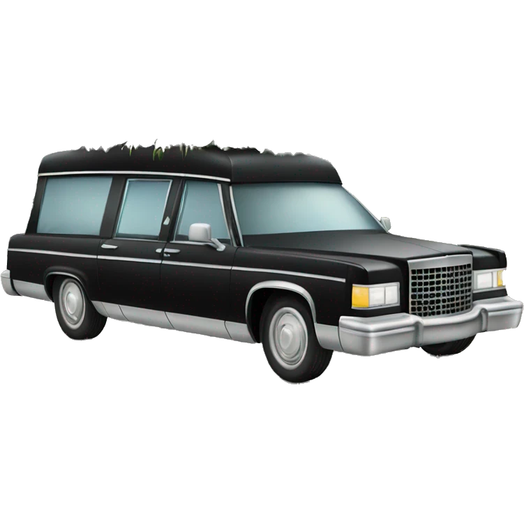 Hearse emoji