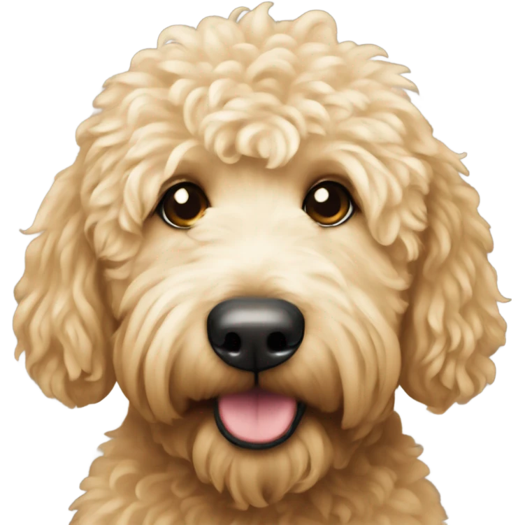 Golden doodle  emoji