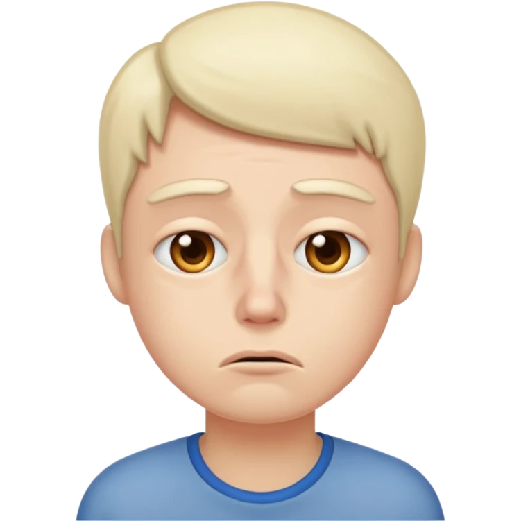 Bıktım emoji