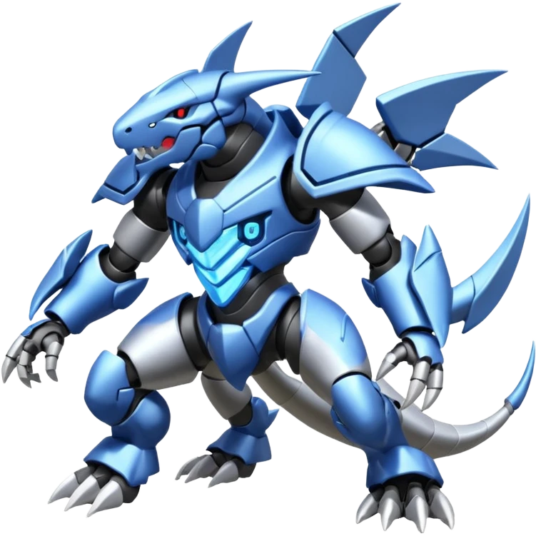 Steelix-Lairon-Zekrom-Aggron-Genesect-fusion emoji