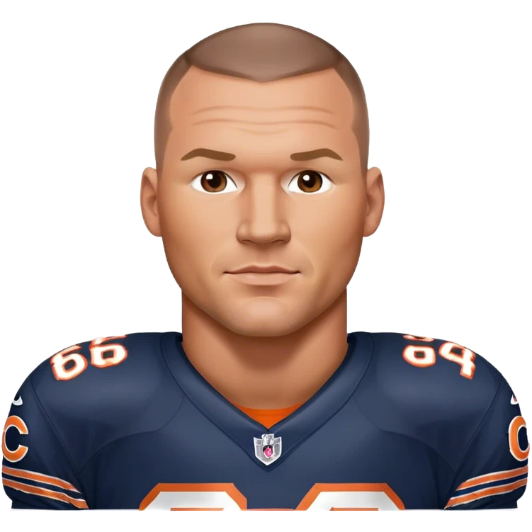 Brian Urlacher Chicago Bears emoji