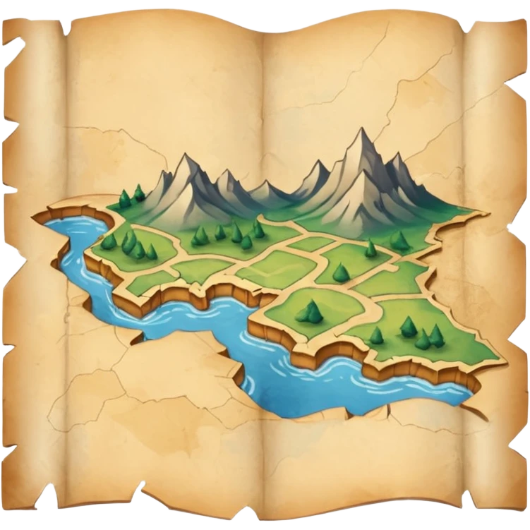 a bad map emoji