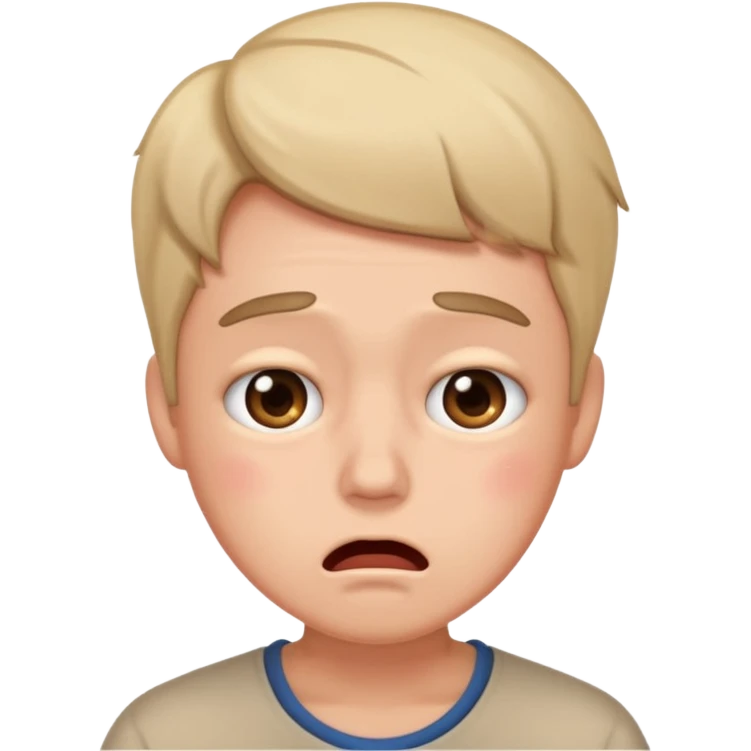 Flustered emoji
