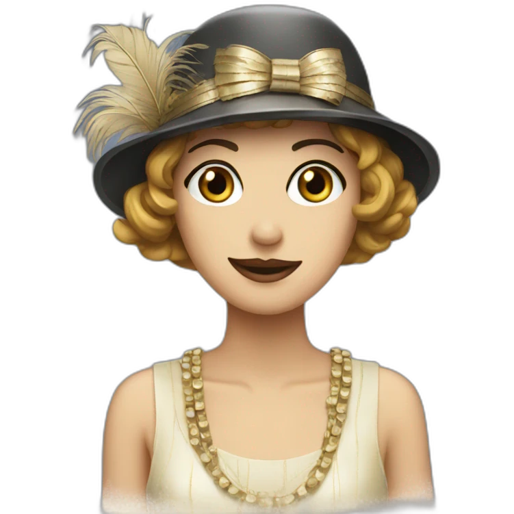 movie flapper emoji