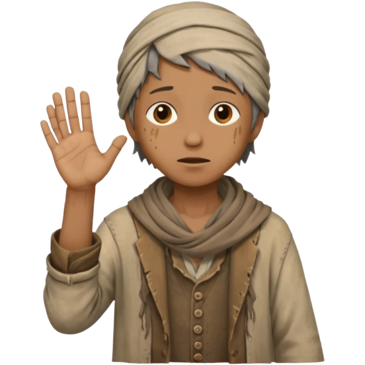 Begging emoji