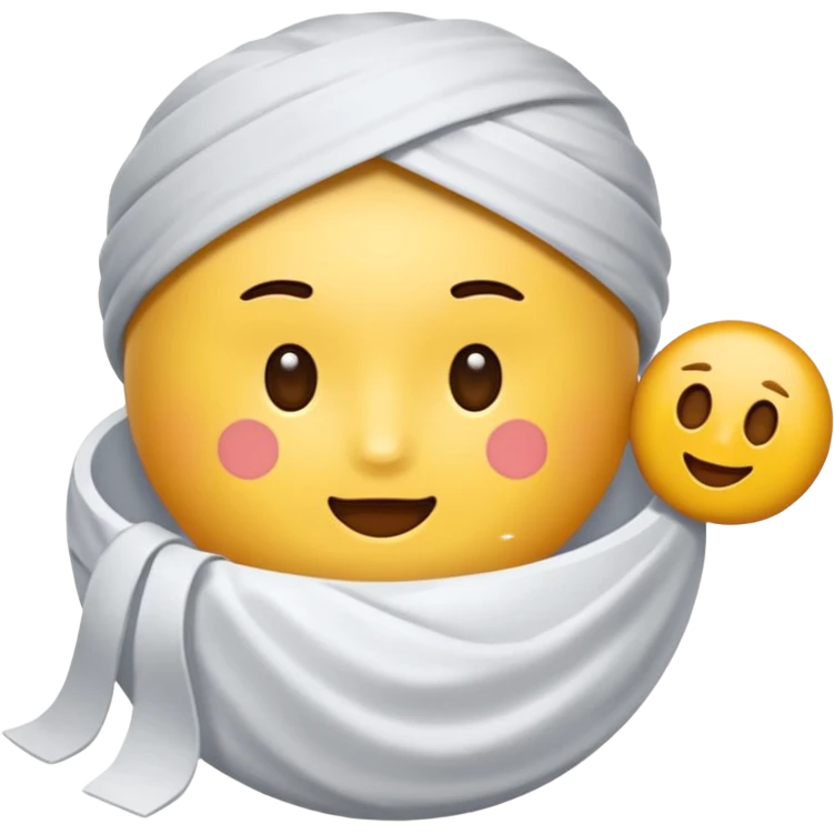 한국 자수 파우치  emoji