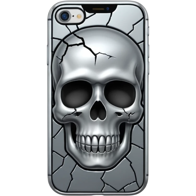 iPhone skull emoji