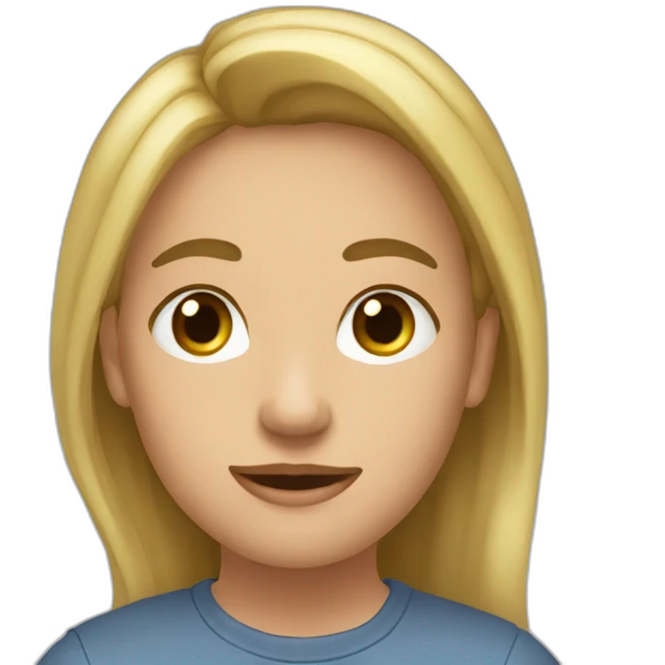 Девочка молится emoji