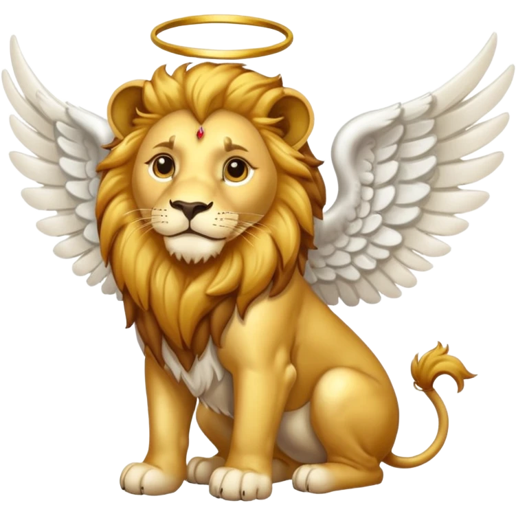 🦁😇 emoji